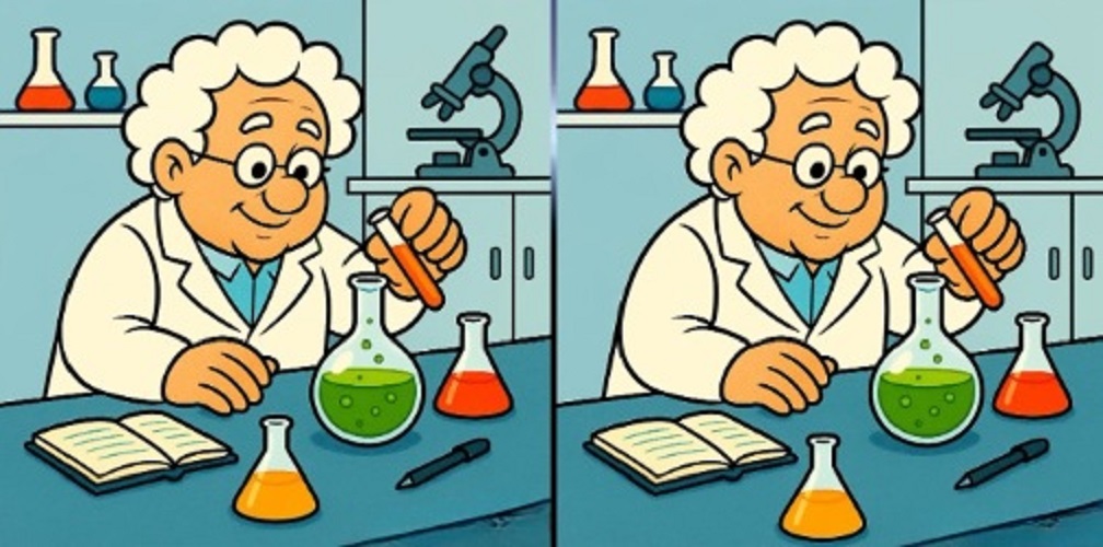 Τεστ παρατηρητικότητας, διαφορές, επιστήμονας