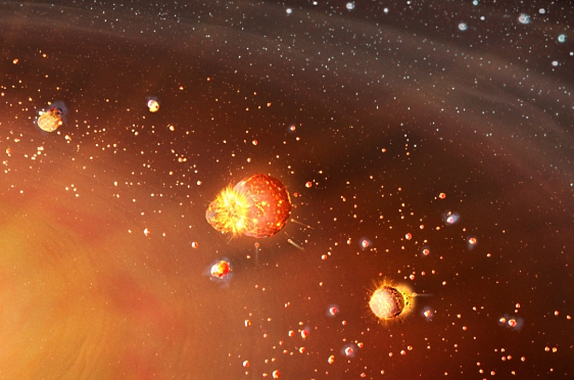 δημιουργία πλανητών, πλανήτες,