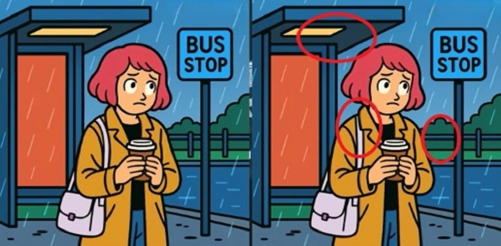 Τεστ παρατηρητικότητας, διαφορές, γυναίκα