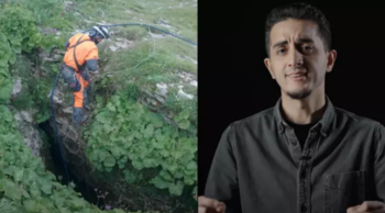 Άνδρας πέρασε οκτώ μέρες μέσα στο απόλυτο σκοτάδι σε μια τρομακτική αποστολή προς το «κέντρο της Γης»