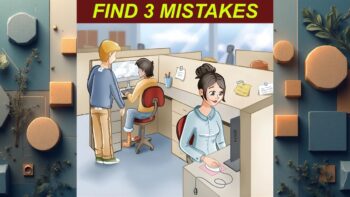 Σπαζοκεφαλιά: Βρες τα 3 λάθη στην εικόνα σε 9 δευτερόλεπτα