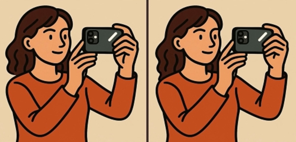 Τεστ παρατηρητικότητας, διαφορές, γυναίκα