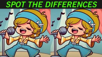 Τεστ παρατηρητικότητας: Μπορείτε να βρείτε τις 5 διαφορές στις εικόνες με μία τραγουδίστρια σε 17 δευτερόλεπτα