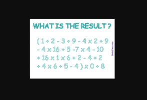 Τεστ IQ: Μπορείτε να βρείτε το αποτέλεσμα σε 10 δευτερόλεπτα;