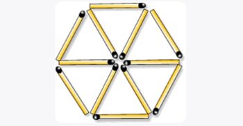 Τεστ IQ: Μπορείτε να μετακινήσετε τέσσερα σπίρτα για να σχηματίσετε 3 ισόπλευρα τρίγωνα; Έχετε 15 δευτερόλεπτα