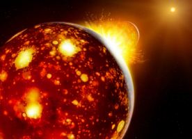 Νέα έρευνα υποδηλώνει ότι η Γη και η Theia ήταν «γείτονες» πριν συγκρουστούν