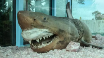 Τι συνέβη στον διατηρημένο μεγάλο λευκό καρχαρία που βρέθηκε σε εγκαταλελειμμένο πάρκο άγριας ζωής