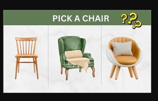 Τεστ προσωπικότητας: Η καρέκλα που θα επιλέξετε αποκαλύπτει τα μυστικά χαρακτηριστικά σας