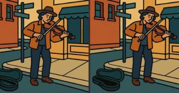 Τεστ παρατηρητικότητας: Μπορείτε να βρείτε τις 3 διαφορές στις εικόνες με έναν άνδρα που παίζει βιολί σε 15 δευτερόλεπτα