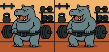 Τεστ παρατηρητικότητας: Μπορείτε να βρείτε τις 3 διαφορές στις εικόνες με έναν ιπποπόταμο σε 13 δευτερόλεπτα