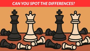 Τεστ παρατηρητικότητας: Μπορείτε να βρείτε τις 3 διαφορές στις εικόνες με πιόνια από σκάκι σε 13 δευτερόλεπτα