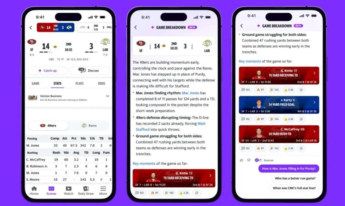 Yahoo, AI