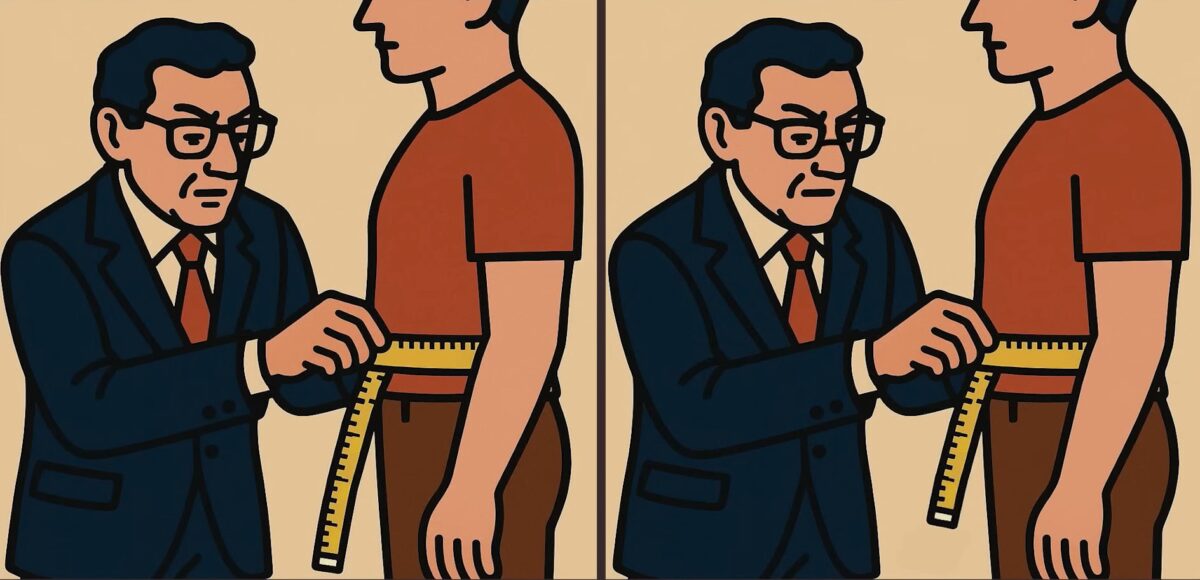 Τεστ παρατηρητικότητας, διαφορές, ράφτης