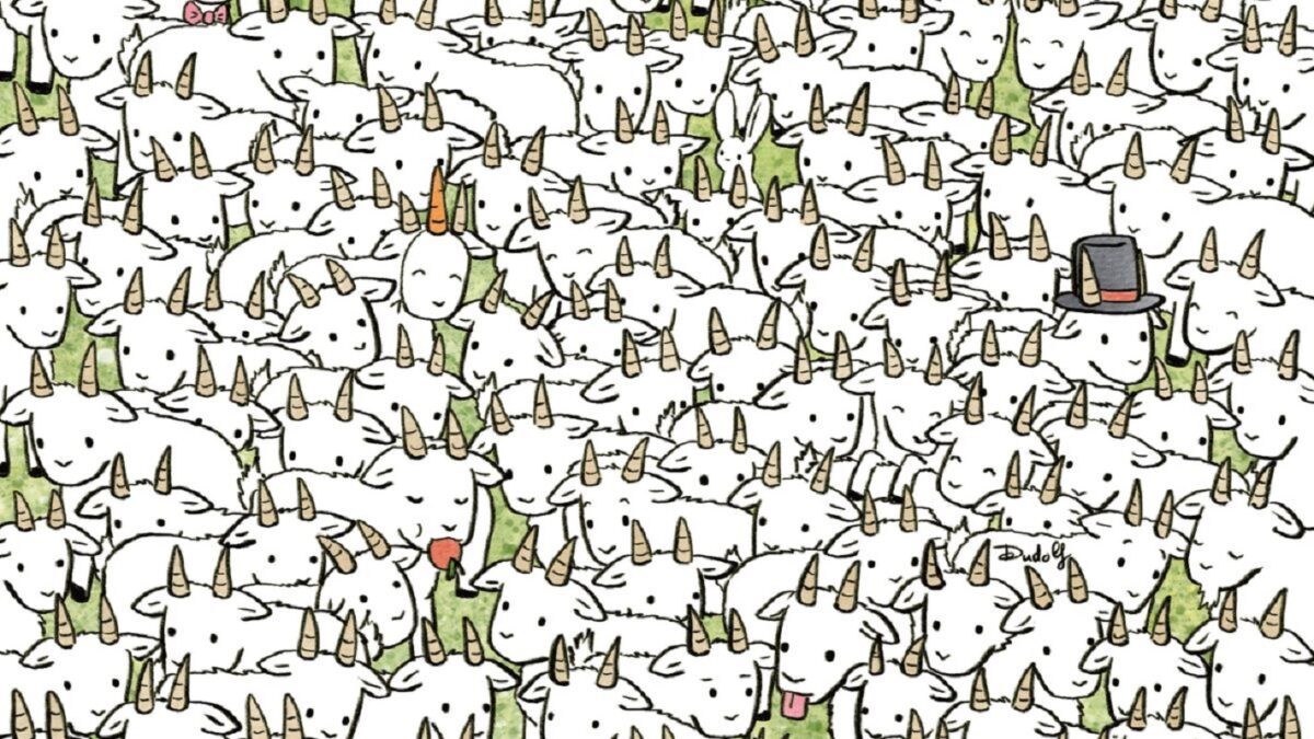 Σπαζοκεφαλιά: Βρες το πρόβατο στην εικόνα σε 5 δευτερόλεπτα