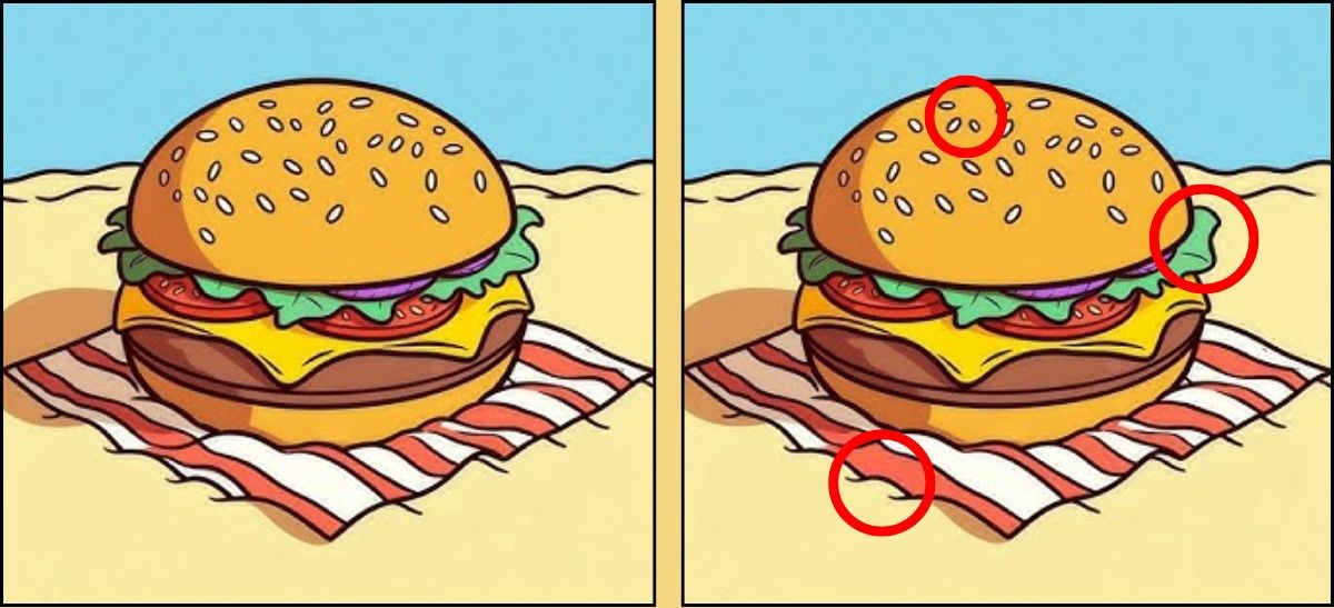 Τεστ παρατηρητικότητας, διαφορές, μπέργκερ