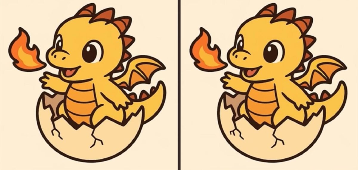 Τεστ παρατηρητικότητας: Μπορείτε να βρείτε τις 3 διαφορές στις εικόνες με έναν δράκο σε 15 δευτερόλεπτα