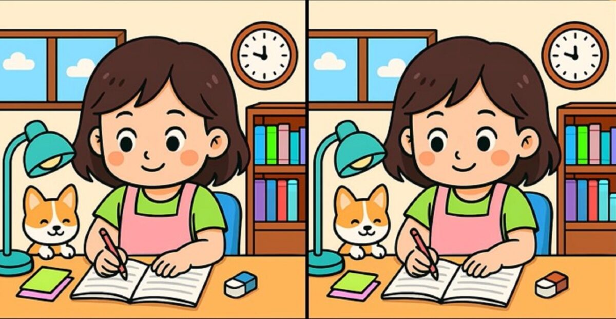 Τεστ παρατηρητικότητας, διαφορές, κορίτσι