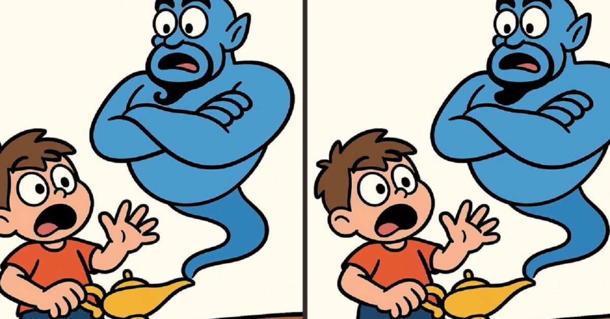 Τεστ παρατηρητικότητας, διαφορές, τζίνι