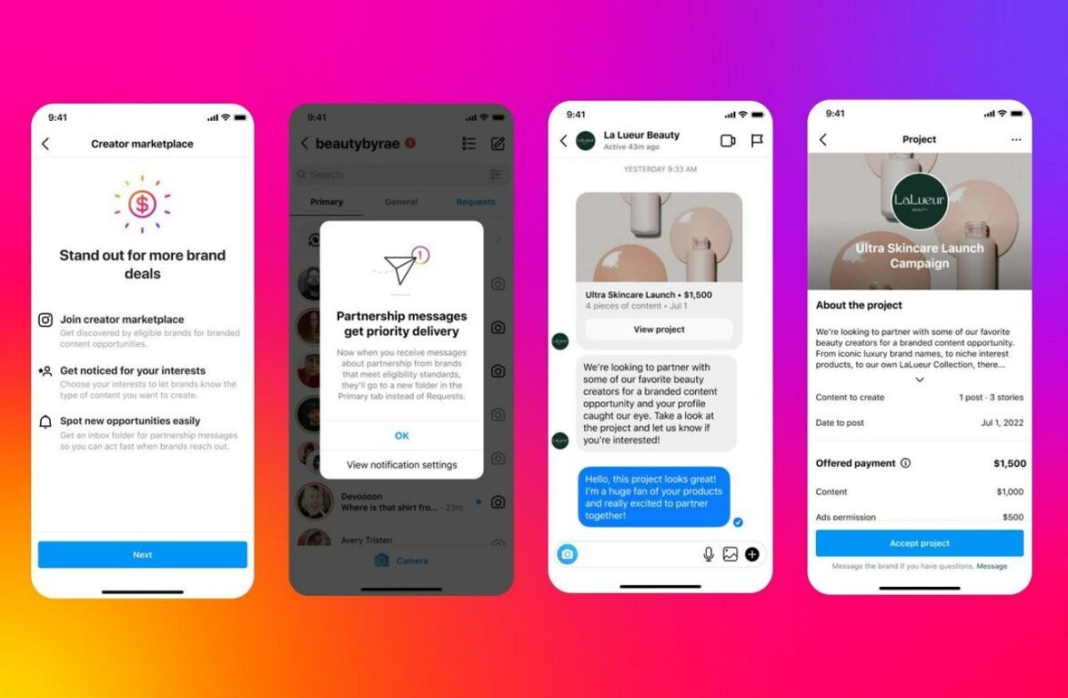 Πώς να χρησιμοποιήσετε το Instagram Creator Marketplace για να κλείσετε συνεργασίες με brands