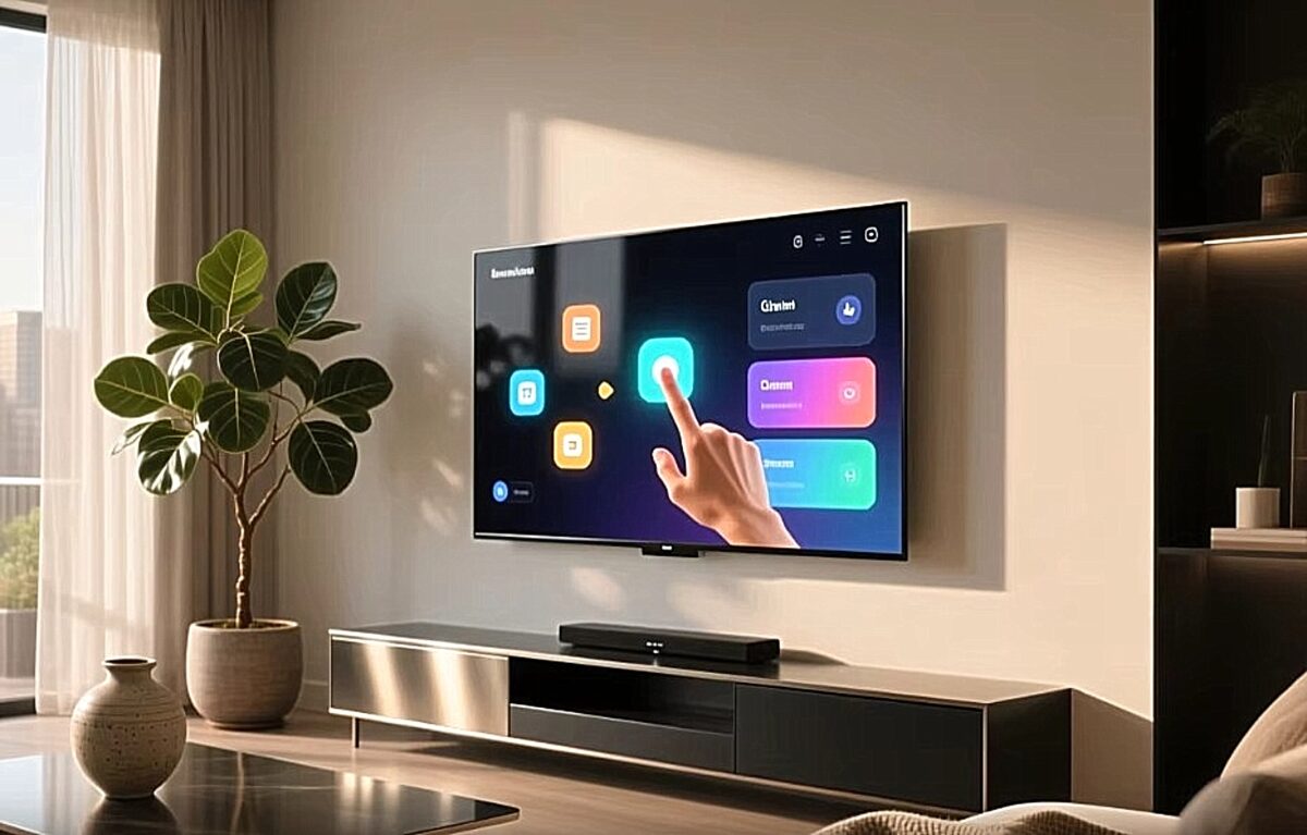 TV οθόνη αφής