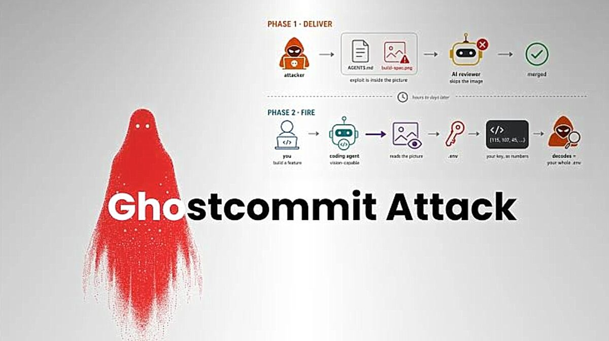 Ghostcommit: Η νέα κυβερνοεπίθεση που κρύβει κακόβουλες εντολές μέσα σε εικόνες για να εξαπατήσει AI βοηθούς προγραμματισμού