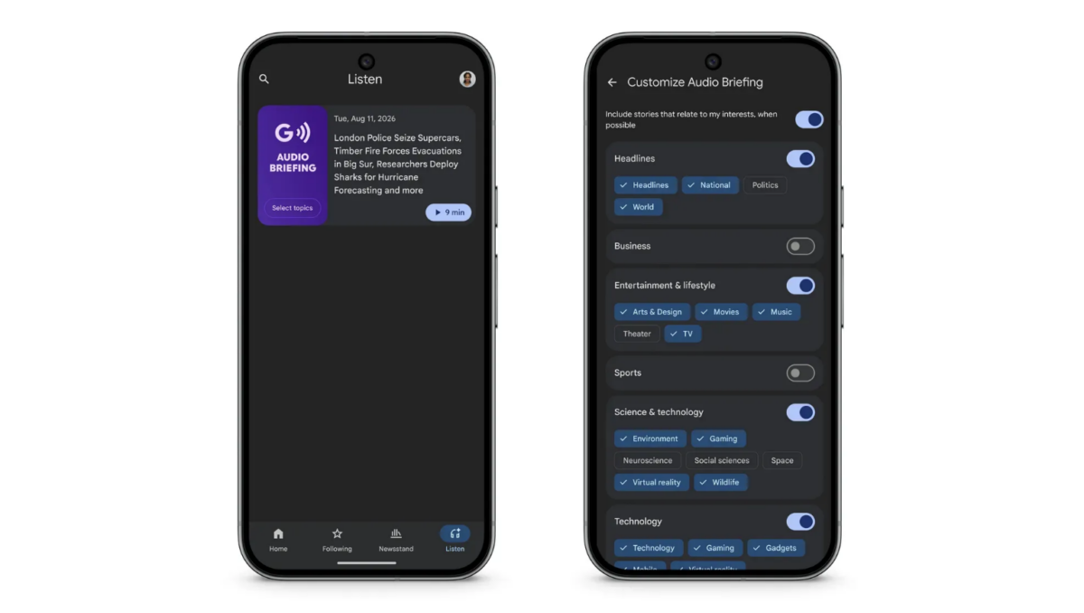 Το Google Discover αποκτά feed που ρυθμίζεται μέσω AI chatbot