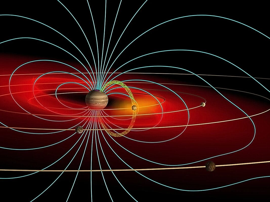 Νέα δεδομένα από το διαστημικό σκάφος Juno αποκαλύπτουν ότι ο μαγνητοδίσκος του Δία έχει κυματιστή δομή