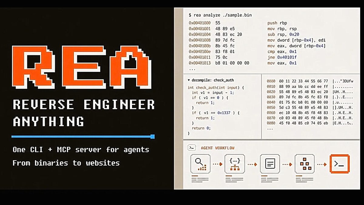 Εργαλείο REA συνδέει Claude Code και Cursor με Ghidra και IDA Pro για αντίστροφη μηχανική